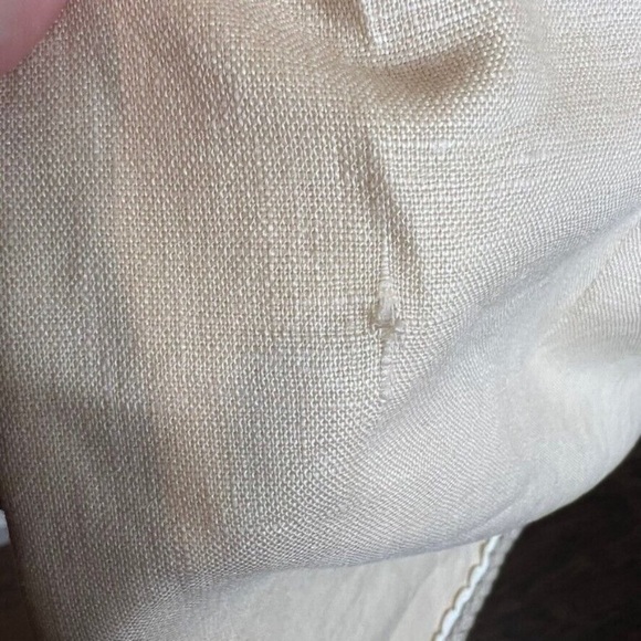 NWT J.Crew Cropped Linen Lady Jacket Raffia Woven Buff Clay Beige 14 - Picture 9 of 12